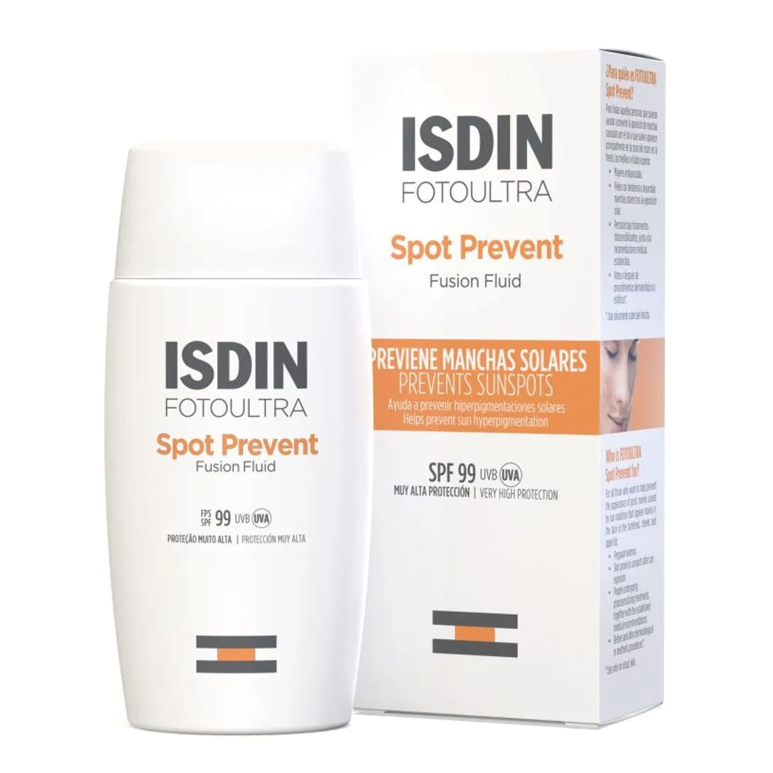 ISDIN PROTECTOR SOLAR FACIAL FOTOULTRA CREMA SPOT PREVENT FPS 99 X 50 ML.